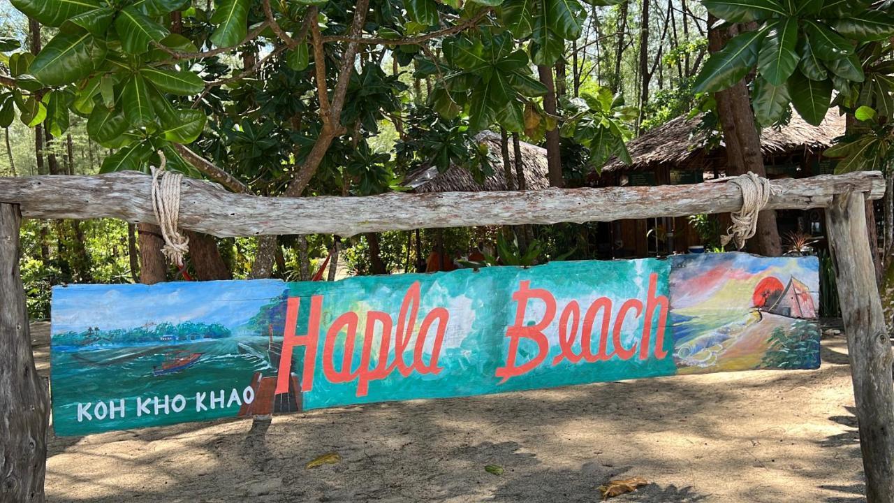 Hapla Beach Cottage Koh Kho Khao Island Exteriör bild