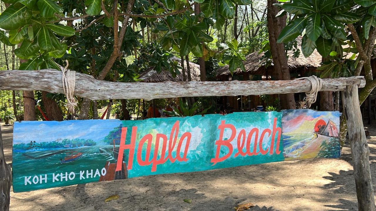 Hapla Beach Cottage Koh Kho Khao Island Exteriör bild